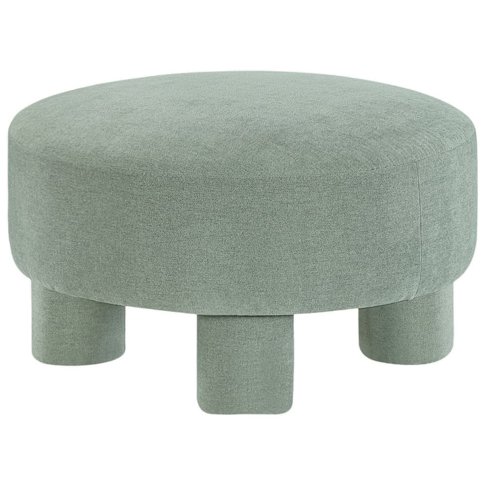 Wellton Sage Green Ottoman by Livabliss