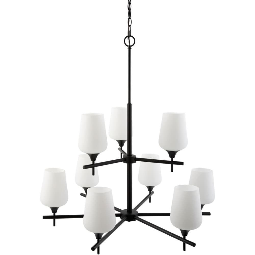 Yueva Black Chandelier by Livabliss