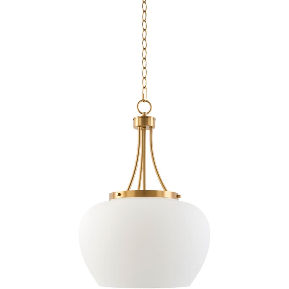 Yueva Metallic Brass Pendant by Livabliss