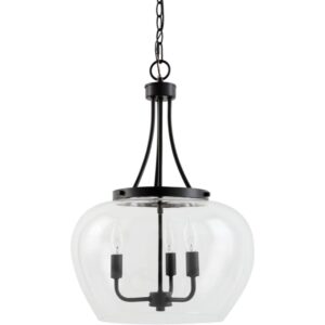 Yueva Black Pendant by Livabliss