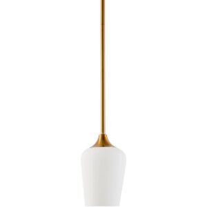 Yueva Metallic Brass Pendant by Livabliss
