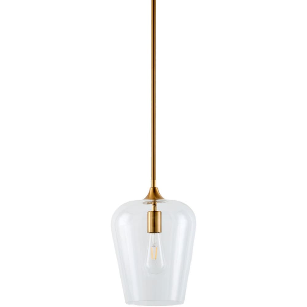 Yueva Metallic Brass Pendant by Livabliss