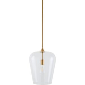 Yueva Metallic Brass Pendant by Livabliss