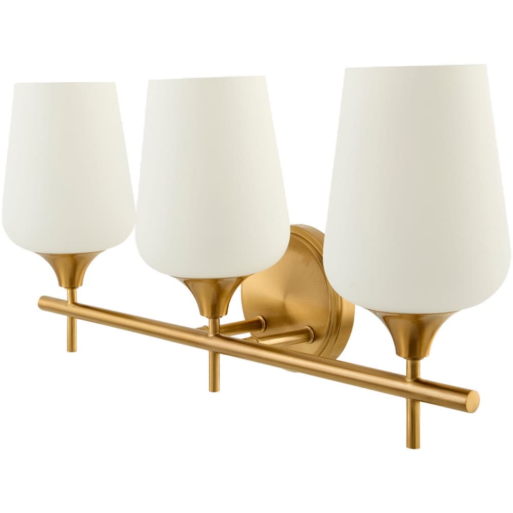 Yueva Metallic Brass Wall Sconce by Livabliss