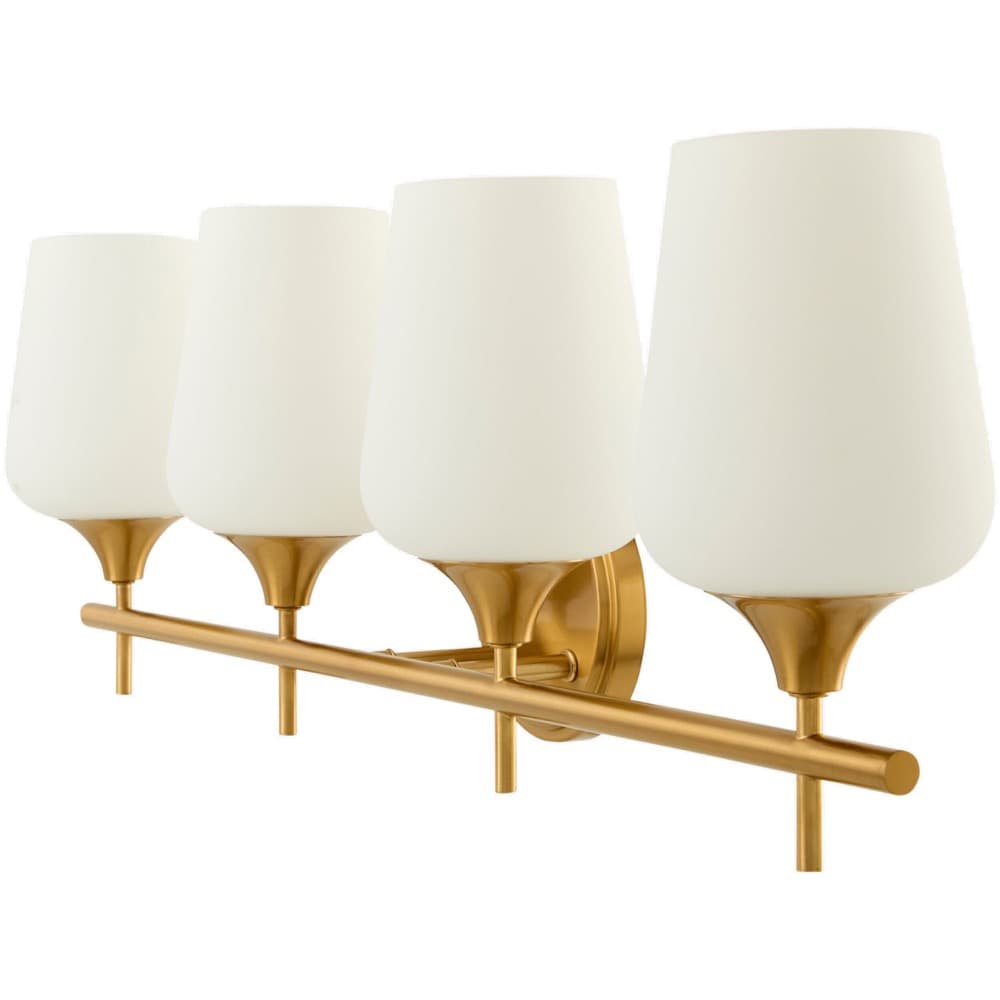 Yueva Metallic Brass Wall Sconce by Livabliss