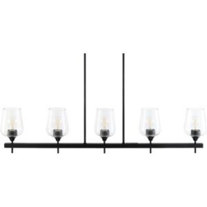 Yueva Black Chandelier by Livabliss