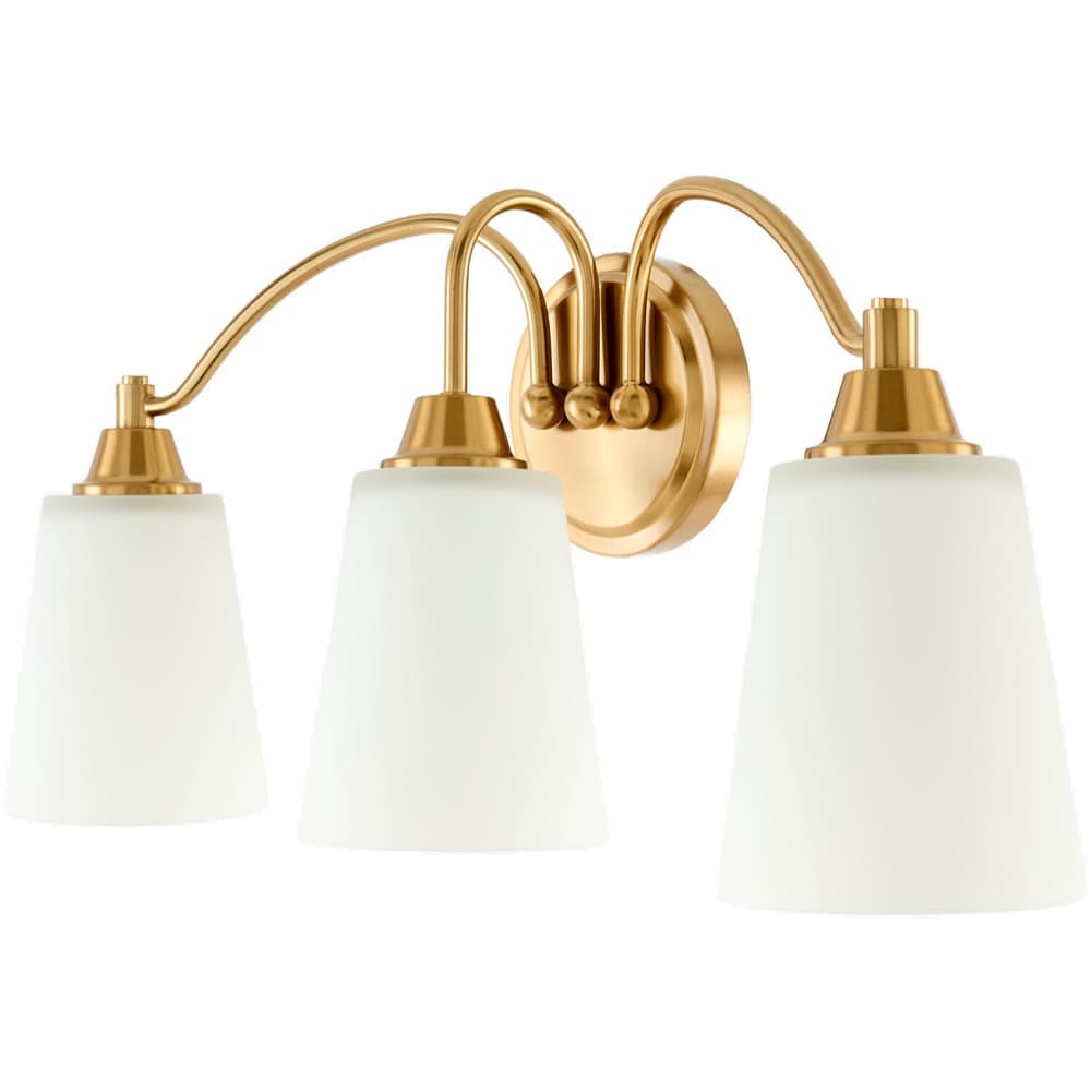 Yueva Metallic Brass Wall Sconce by Livabliss