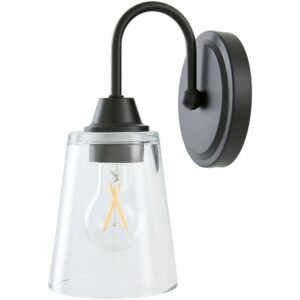 Yueva Black Wall Sconce by Livabliss