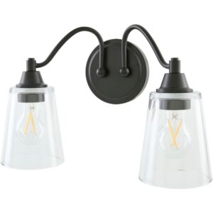 Yueva Black Wall Sconce by Livabliss