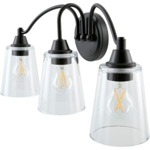 Yueva Black Wall Sconce by Livabliss