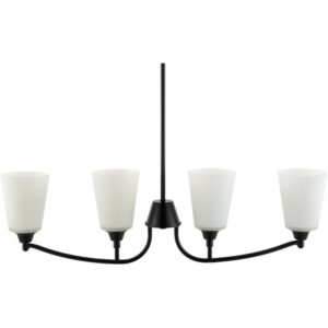 Yueva Black Chandelier by Livabliss