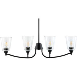 Yueva Black Chandelier by Livabliss