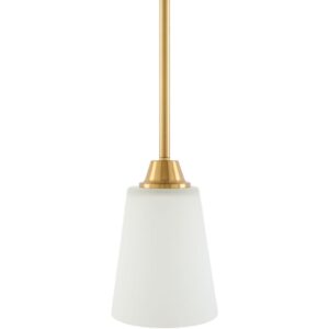 Yueva Metallic Brass Pendant by Livabliss