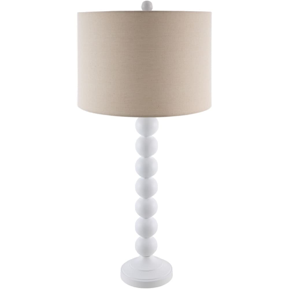 Zelda White Accent Table Lamp by Livabliss