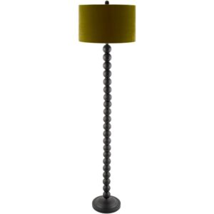 Zelda Black Accent Floor Lamp by Livabliss