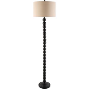 Zelda Black Accent Floor Lamp by Livabliss