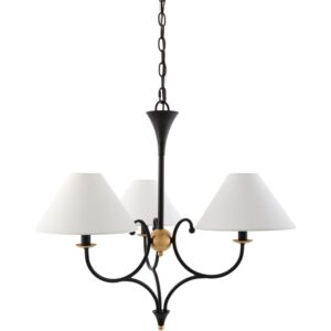Zingari Black Chandelier by Livabliss