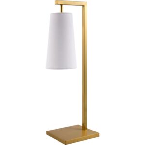 Zolva Metallic Brass Accent Table Lamp by Livabliss