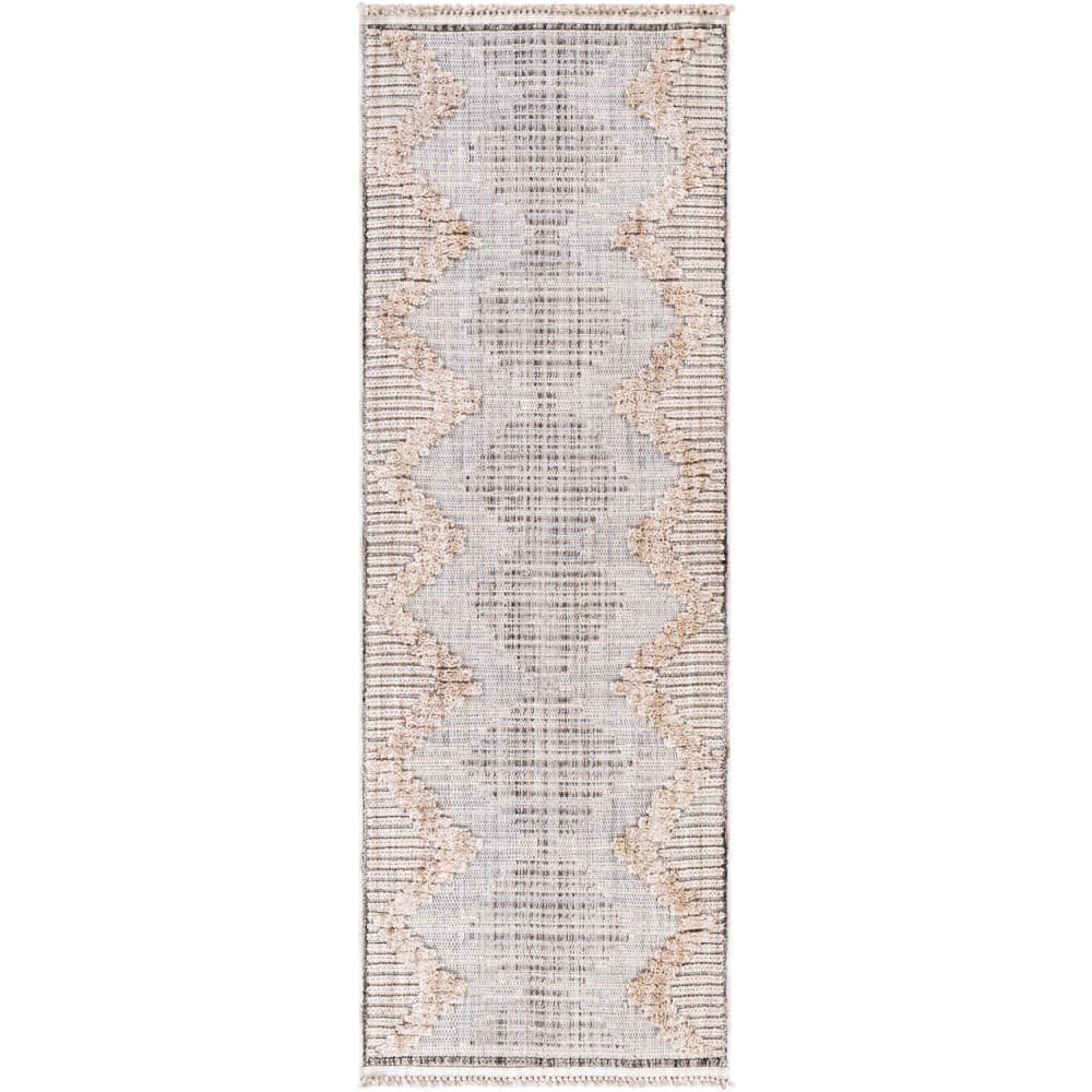 Zaragoza Medium Gray Machine Woven Rug by Livabliss - Image 5