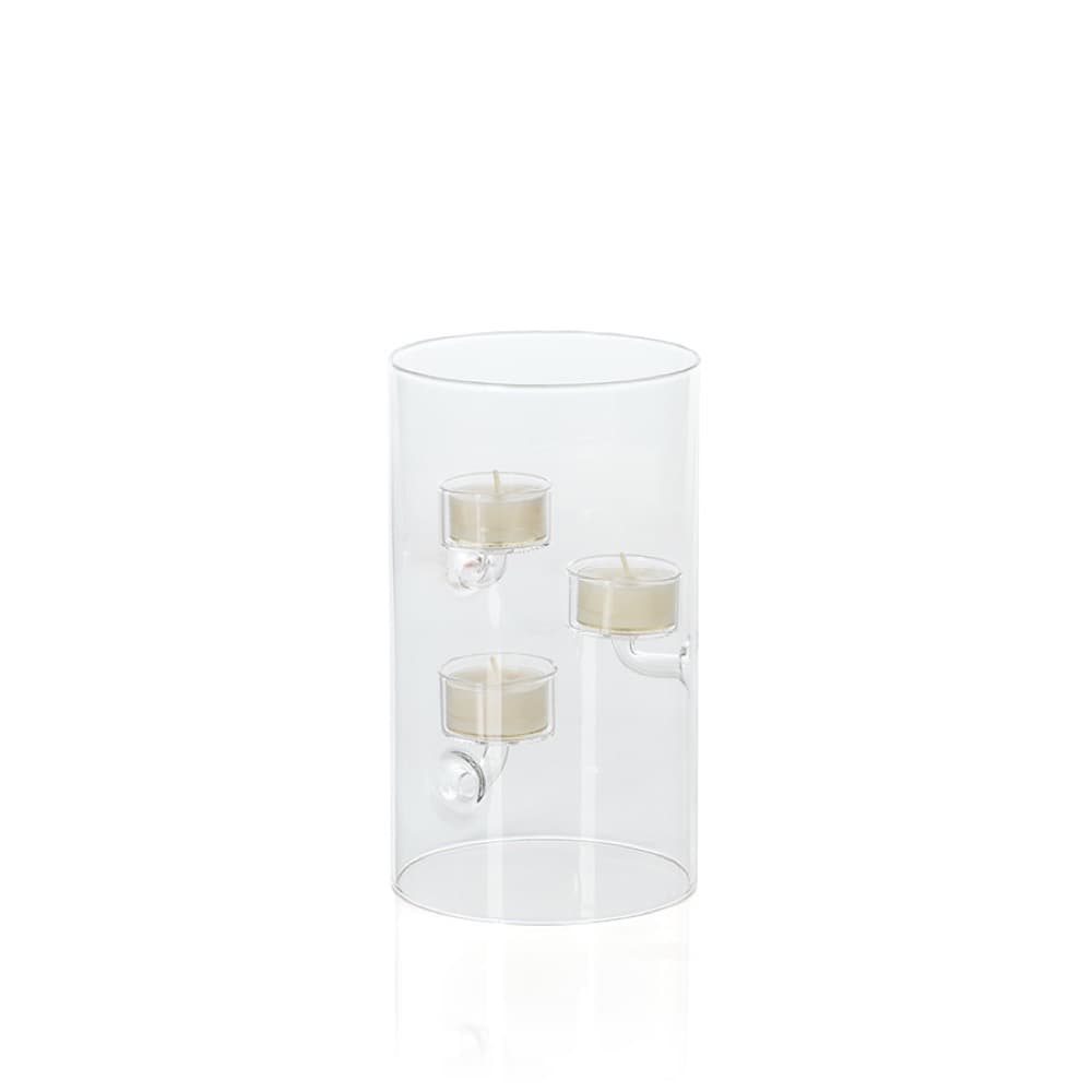 Suspended Glass Tealight Holder/Hurricane by Zodax