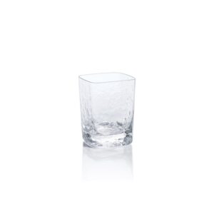 Punta Mita Hammered Rock Glasses Set of 4 by Zodax