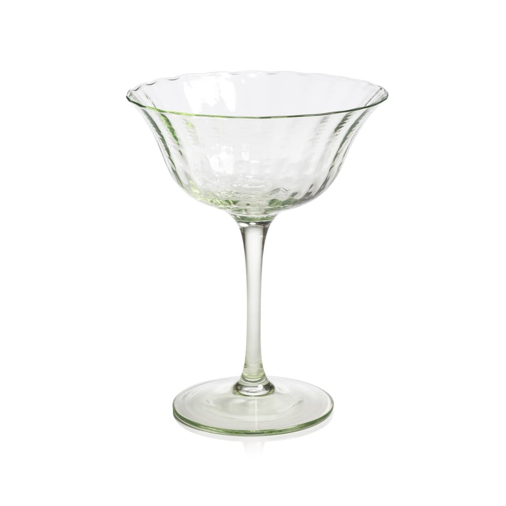 Apéritif Summer Cocktail Coupes in Chartreuse Set of 4 by Zodax