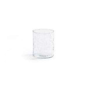 Shiraz Tumblers - Etched Flower Design Set of 6 by Zodax
