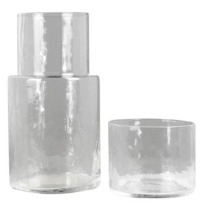 Glass Bedside Carafe by HomArt