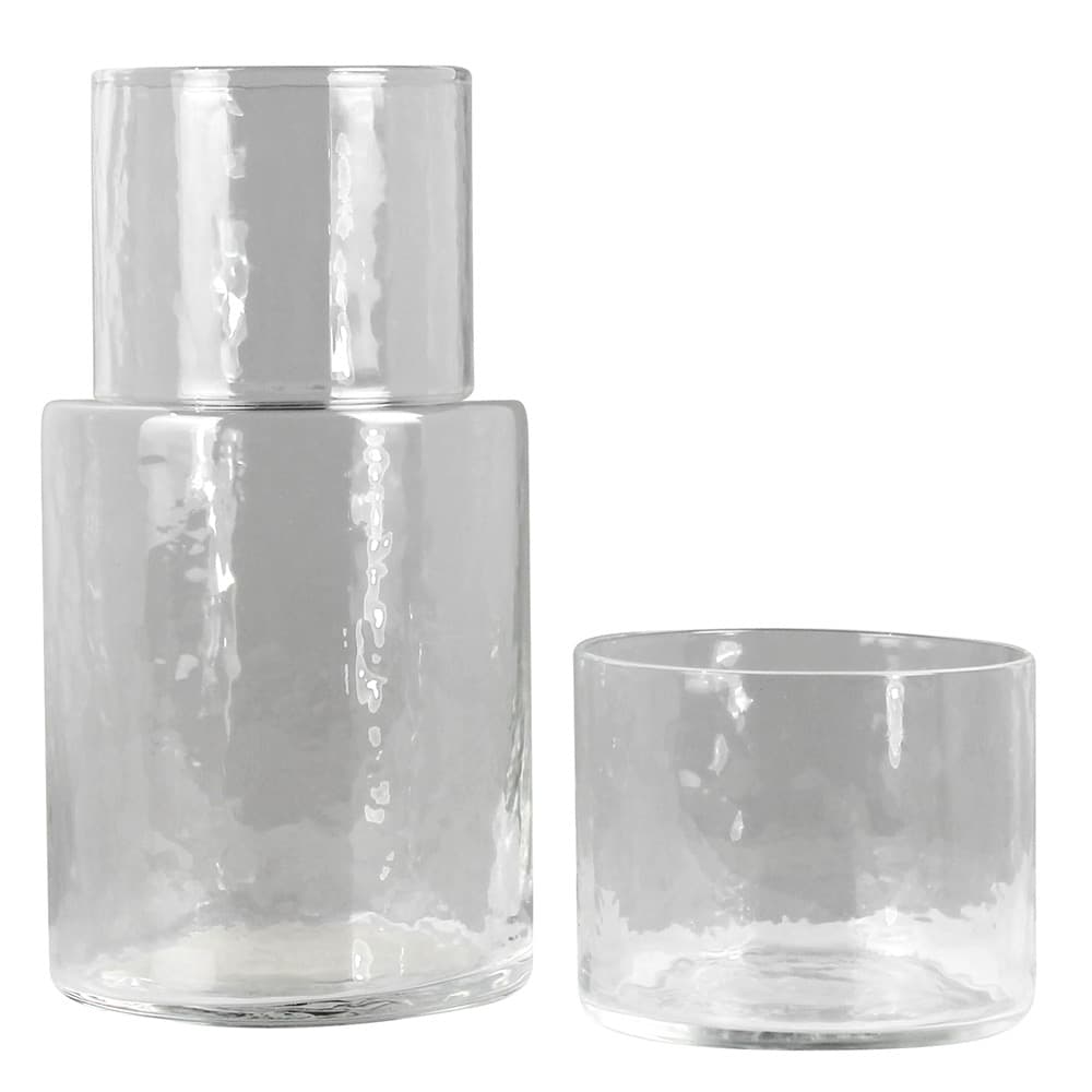 Glass Bedside Carafe by HomArt