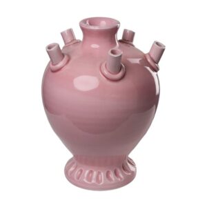 Round Pink Tulipiere by Abigails