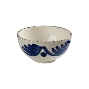 Casa Nuno Bowl, Blue with Palm Set of 2 by Abigails