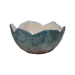 Elisabetta Blue Flower Cereal Bowl Set of 2 by Abigails