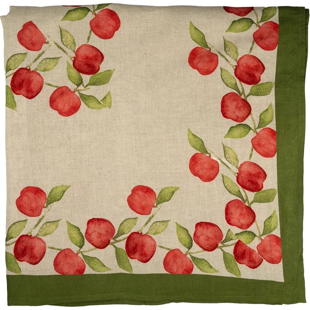 Red Apples Tablecloth by Abigails