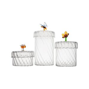 Apothecary Jars Set of 3 by Abigails