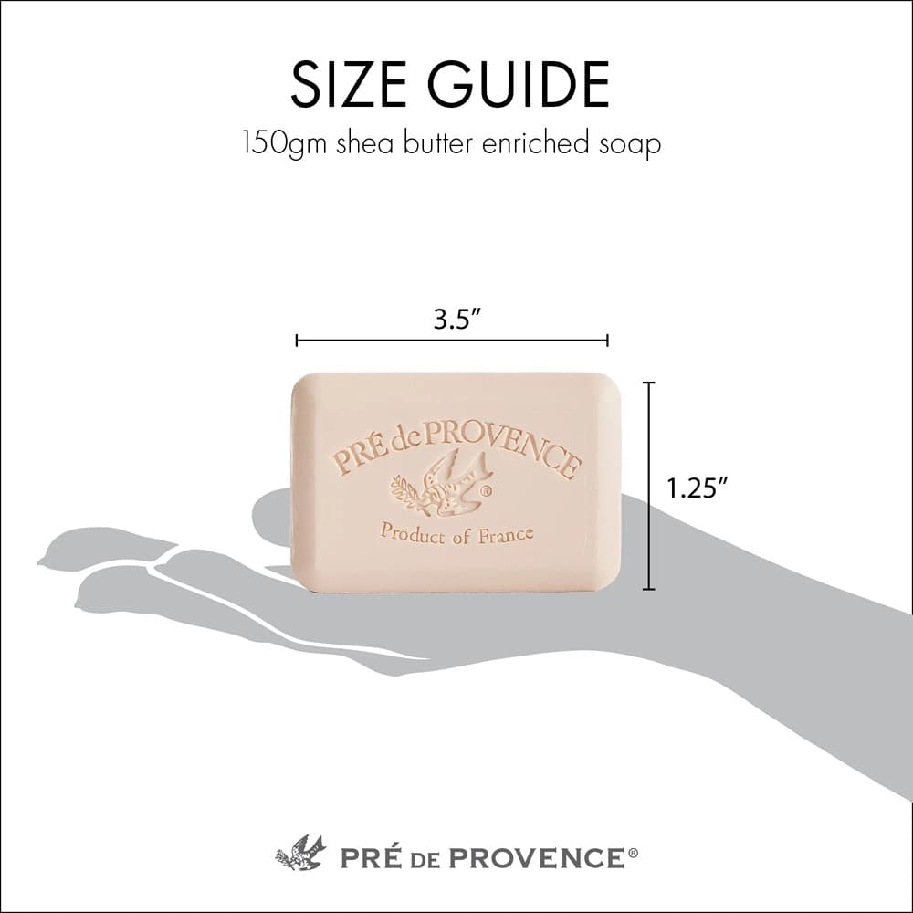 Rose Petal Shea Butter Soap by Pre de Provence - Image 4