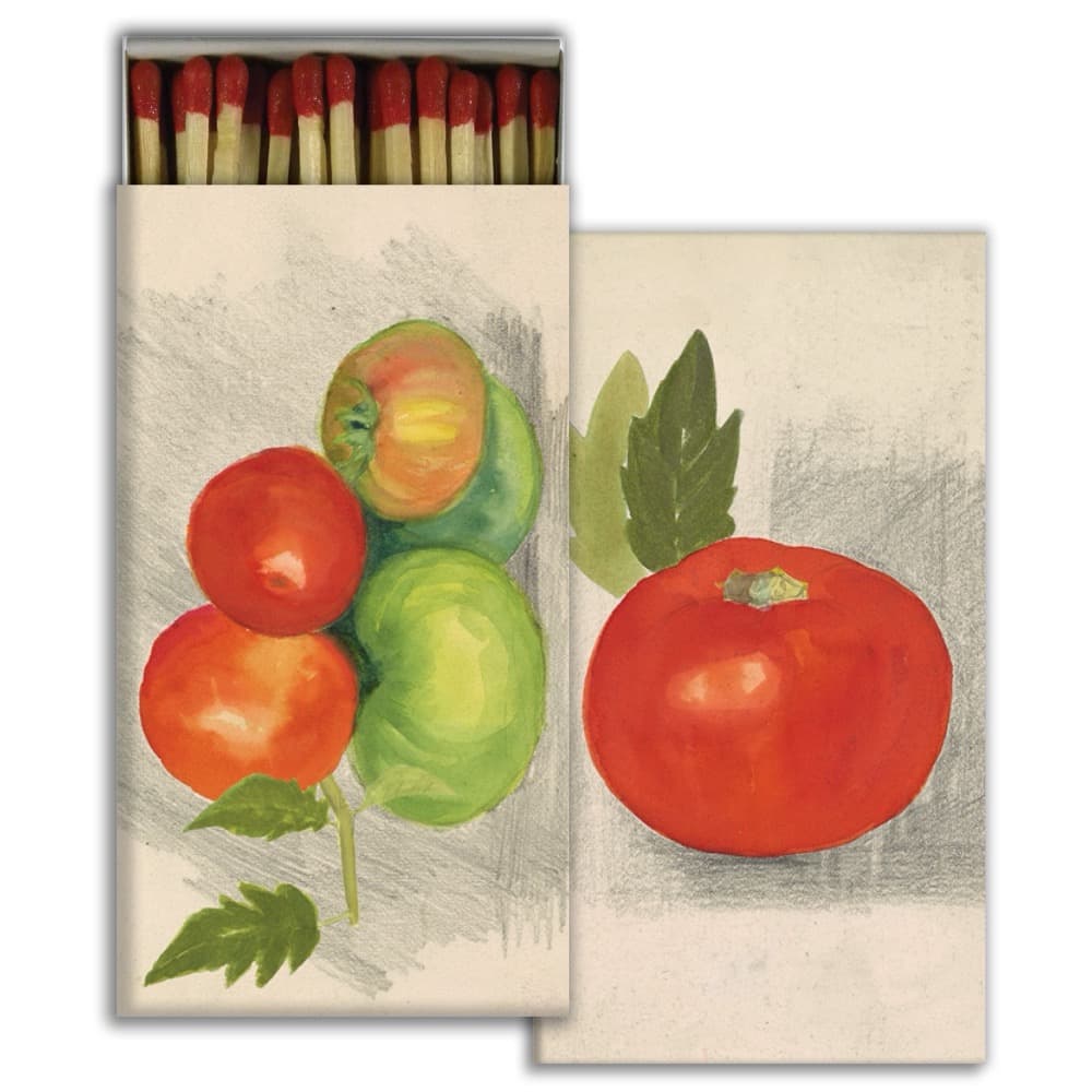 Tomatoes Matches Set of 6 Boxes by HomArt