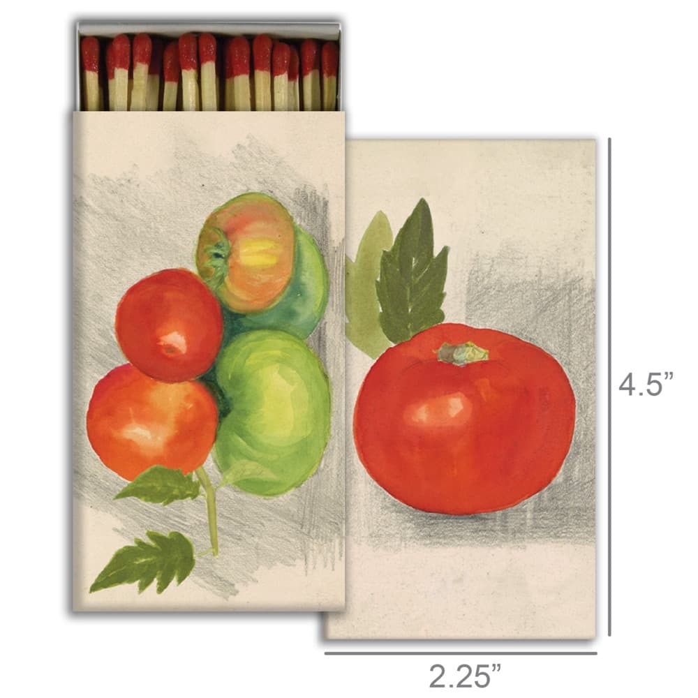 Tomatoes Matches Set of 6 Boxes by HomArt - Image 2