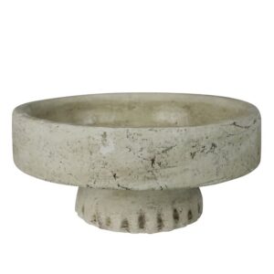 Stoneware Pedestal by HomArt